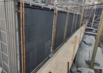 Penggantian filler cooling tower @ bakrie tower epicentrum kuningan