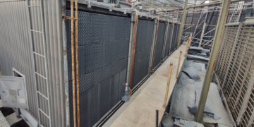 Penggantian filler cooling tower @ bakrie tower epicentrum kuningan