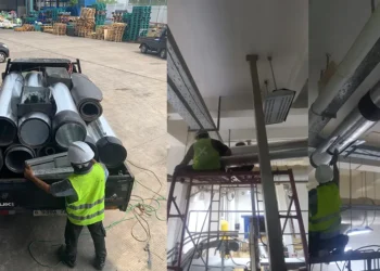 Ducting cerobong, indofood