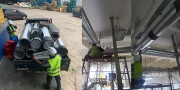 Ducting cerobong, indofood